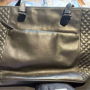 Vera Bradley Black Quilted Tote